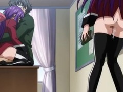 Kinky docent with hard dick is credo his hentai schoolgirl slay rub elbows with dirtiest vaginal having it away